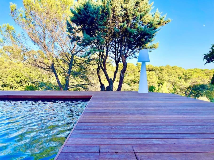 Magnifique Villa De Luxe Au Coeur De La Garrigue 尼姆 外观 照片